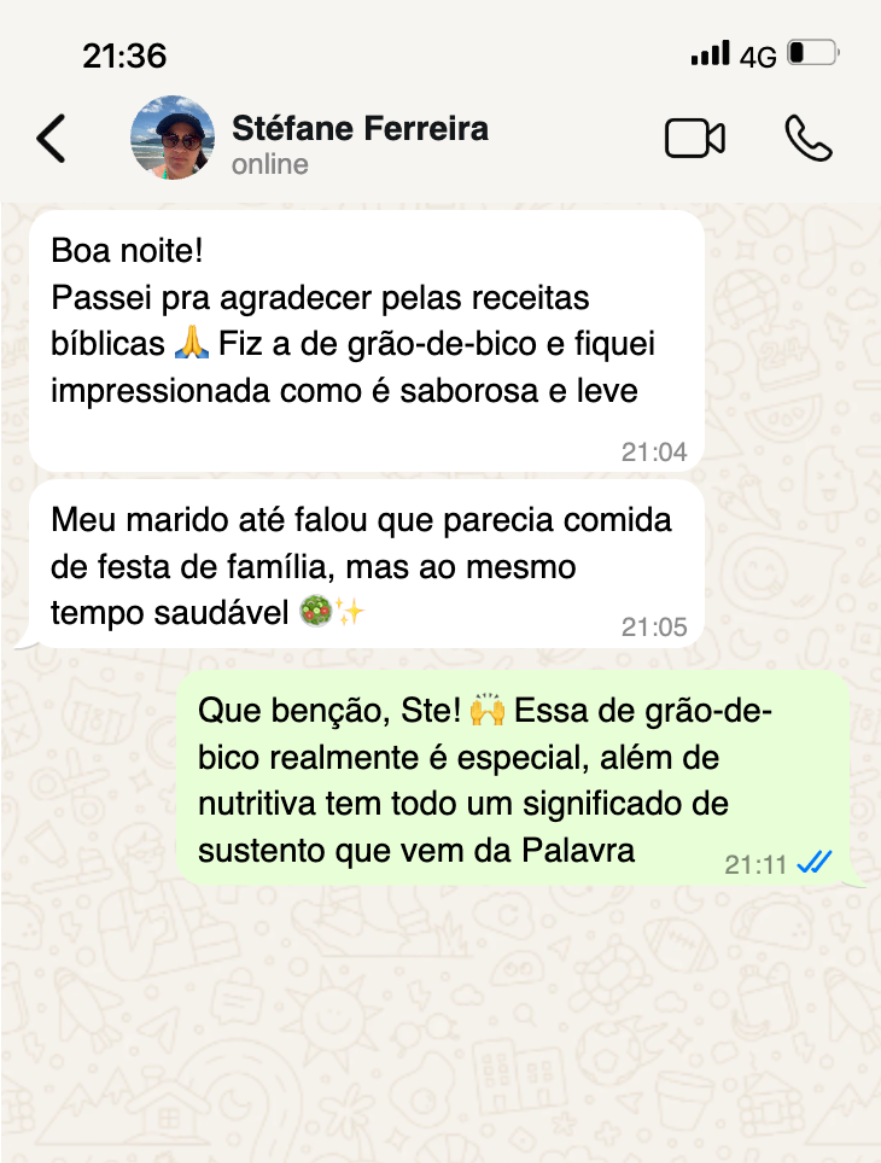 Depoimento de Cliente 1