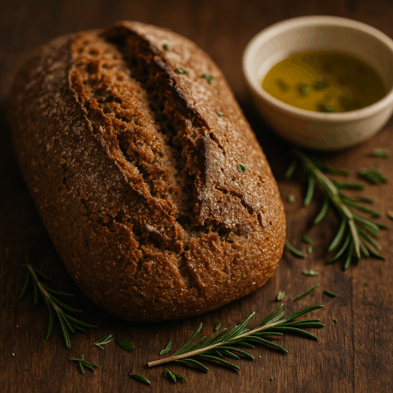 Pão Integral Rústico